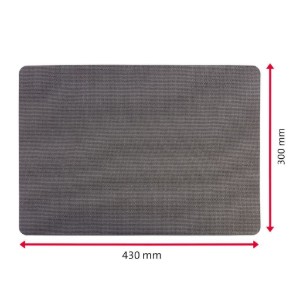 Suport farfurii (napron), 43 x 30 cm, Taupe, "Terra" - Saleen