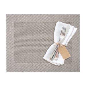 Suport farfurii (napron), 42 x 32 cm, Light Taupe-"Home" - Saleen