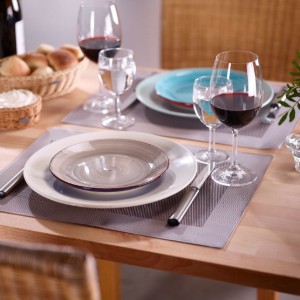 Suport farfurii (napron), 42 x 32 cm, Light Taupe-"Home" - Saleen