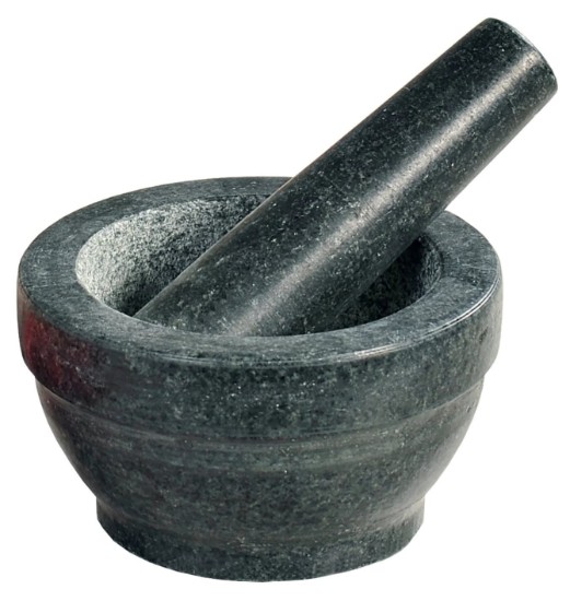 Mojar cu pistil, granit, 16 cm - Kesper