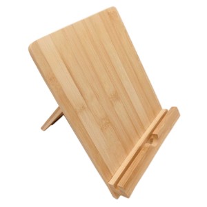 Suport pentru tableta/carte de bucate, bambus, 23 x 18 cm - Kesper