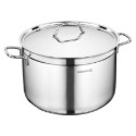 Oala inox, cu capac, 28cm/11L, 