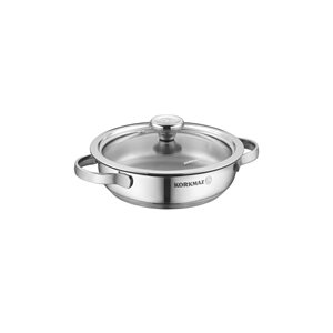 Cratita inox, cu capac, 14cm/0,5L "Minika" - Korkmaz