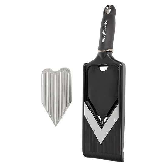 Feliator cu lama in V si accesoriu Julienne, 36 cm - Microplane