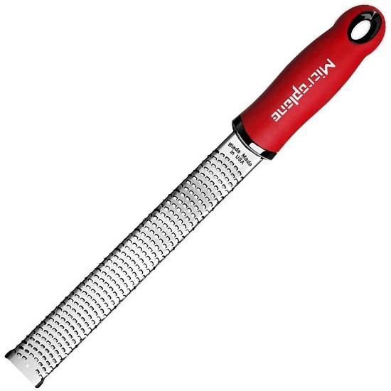 Razatoare, inox chirurgical, 30,5 x 3,3 cm, Rosu - Microplane