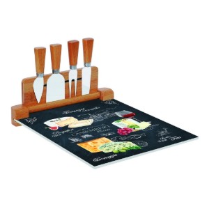 Set servire branzeturi 6 piese, 30x25 cm, "World of Cheese" - Easy Life