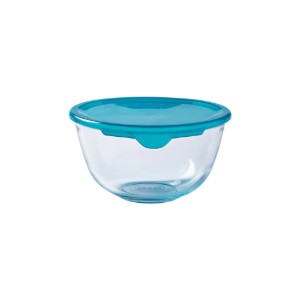 Bol cu capac, sticla termorezistenta, 17cm/1,1L - PYREX