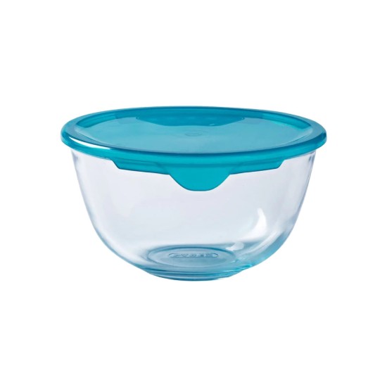 Bol cu capac, sticla termorezistenta, 21cm/2,3L - PYREX