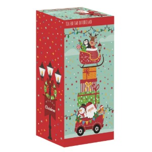 Set servire ceai, portelan, "SANTA'S FRIENDS" - Nuova R2S