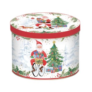 Cana portelan, 350 ml, "JOYFUL SANTA" - Nuova R2S