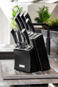Set cutite bucatarie 9 piese "Rockingham Forge Equilibrium" - Grunwerg