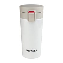 Cana termos, 380 ml, "Pioneer", Alb - Grunwerg