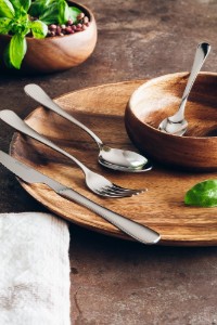Set tacamuri inox, 24 piese, "Trieste" - Monix