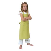 Sort de bucatarie pentru copii, bumbac, Lime - Tiseco
