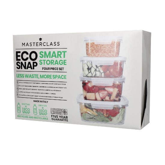 Set 4 caserole Eco Smart Snap, "Master Class" - Kitchen Craft