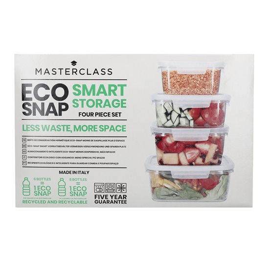 Set 4 caserole Eco Smart Snap, "MasterClass" - Kitchen Craft