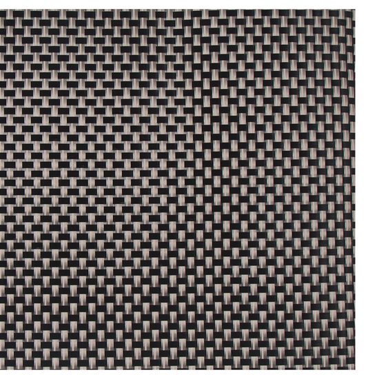 Set 4 suporturi farfurii (naproane), 45 x 30 cm, Negru