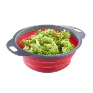 Strecuratoare pliabila, plastic, 22 cm, "Maxi", Rosu - Westmark