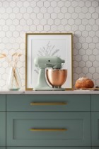 Mixer cu bol 4.7L, Artisan, Model 180, Design Edition, Blossom - KitchenAid
