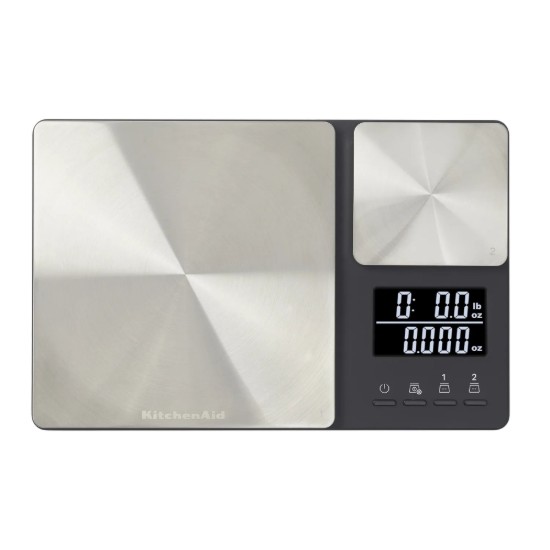 Cantar dual digital de bucatarie, 500g/5kg - KitchenAid