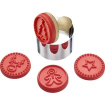 Set stampile biscuiti, 6 piese, silicon - Westmark