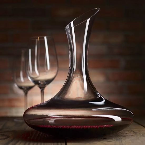 Decantor vin, sticla cristalina, 1,5L, "Vinoteca" - Krosno