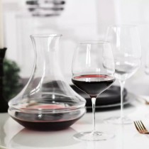 Decantor vin, sticla cristalina, 1,8L, "Inel" - Krosno