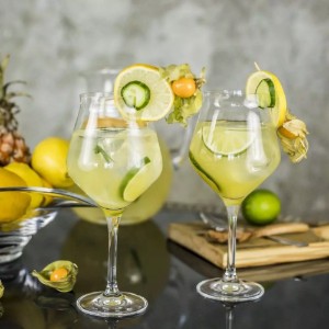 Set 6 pahare bere, sticla cristalina, 420ml, "Avant-Garde" - Krosno