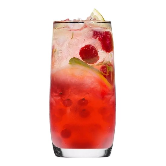 Set 6 pahare long drinks, sticla, 410ml, "Blended" - Krosno