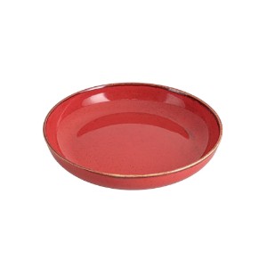 Bol portelan, 22cm/0,83L, "Seasons", Rosu - Porland