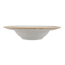 Farfurie adanca, portelan, 30cm, "Seasons", Gri - Porland
