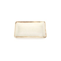 Farfurie mic dejun, portelan, 13 x 8,5cm, "Seasons", Bej - Porland