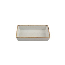 Farfurie mic dejun, portelan, 13x8,5cm, "Seasons", Gri - Porland