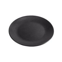 Farfurie portelan, 24cm, "Seasons", Negru - Porland