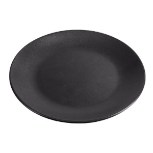 Farfurie portelan, 30cm, "Seasons", Negru - Porland