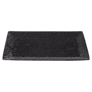 Platou portelan, 32cm, "Ethos Black Moss" - Porland