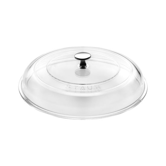 Capac rotund, sticla, 26cm - Staub