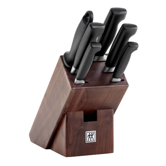 Set de cutite, 6 piese, cu suport din lemn, "TWIN Four Star" - Zwilling