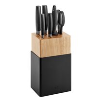 Set cutite 7 piese, "Now S", Negru - Zwilling