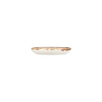 Mini-platou aperitiv, portelan, 10cm, "Seasons", Bej - Porland