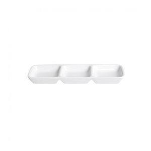Bol compartimentat pentru alune, portelan, 20x7cm, "Gastronomi" - Porland