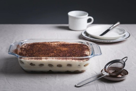 Vas dreptunghiular, din sticla termorezistenta, 2L - PYREX