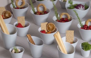 Bol portelan, 10cm, "Gastronomi" - Porland
