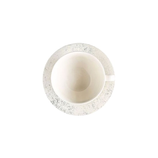 Ceasca pentru cafea cu farfurioara, portelan, 85ml, "Smoky" - Porland