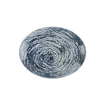 Farfurie ovala, portelan, 21cm, "Ethos Vortex" - Porland