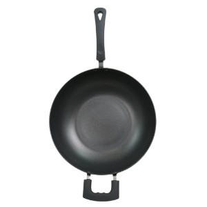 Tigaie wok, aluminiu, 30cm, "Primary" - Zokura