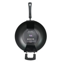 Tigaie wok, aluminiu, 30cm, "Primary" - Zokura