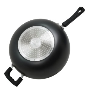Tigaie wok, aluminiu, 30cm, "Primary" - Zokura