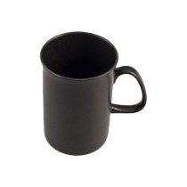 Cana portelan, 325ml, "Seasons", Negru - Porland