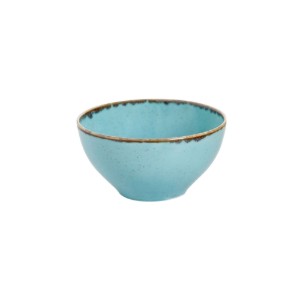 Bol portelan, 14cm, "Seasons", Turcoaz - Porland
